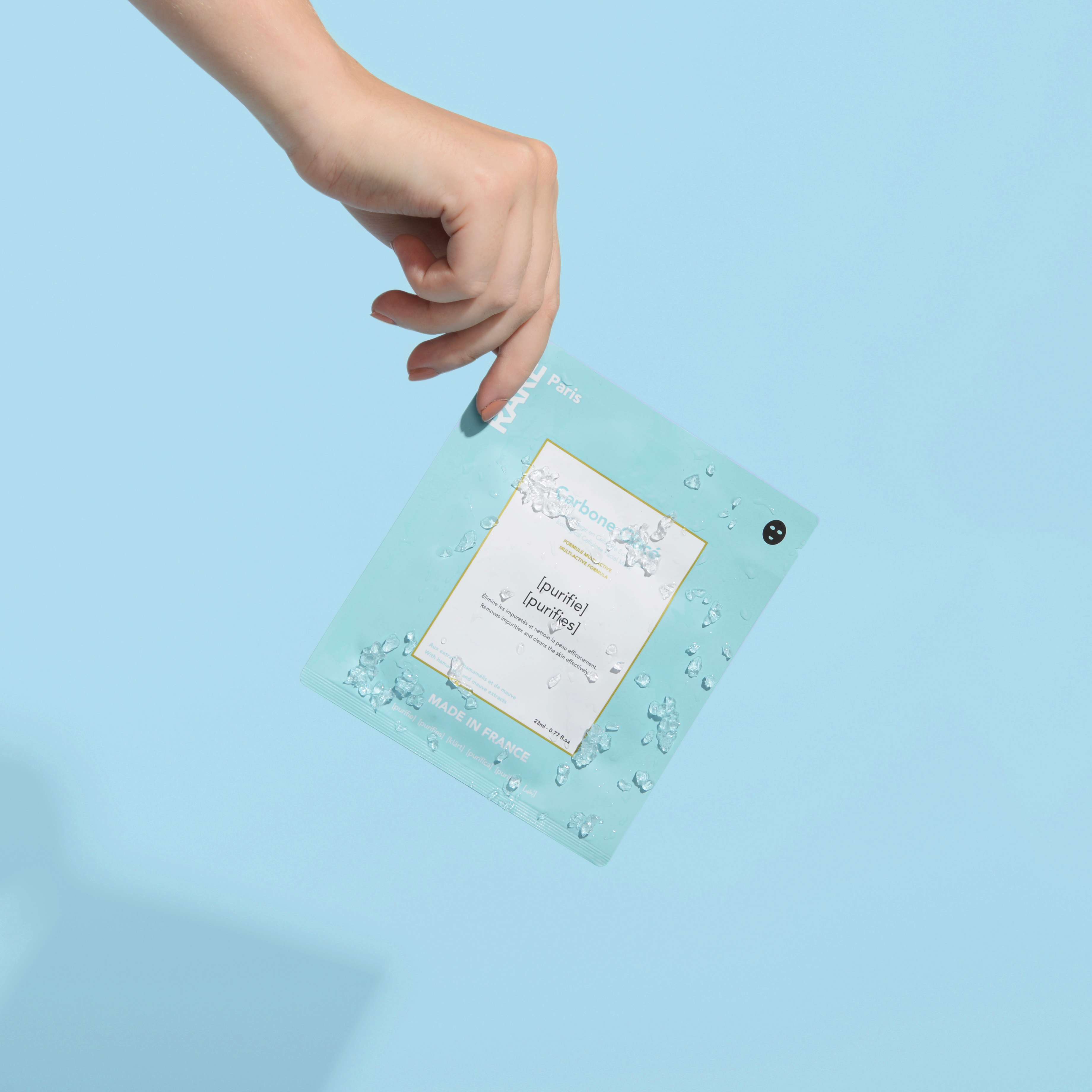 Carbone Glacé Masque Visage Purifiant