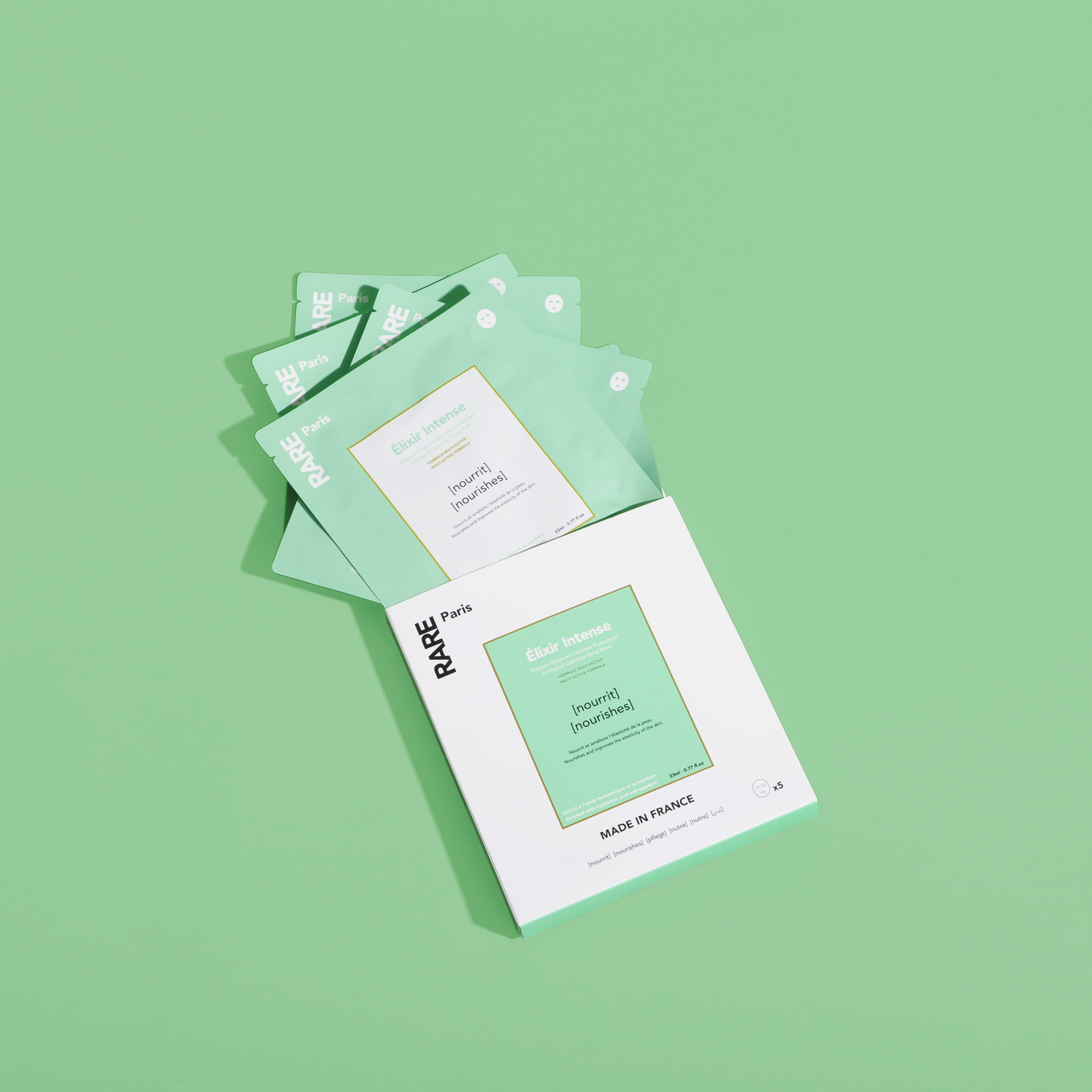 Elixir Intense Coffret Masque Visage Nourrissant x5