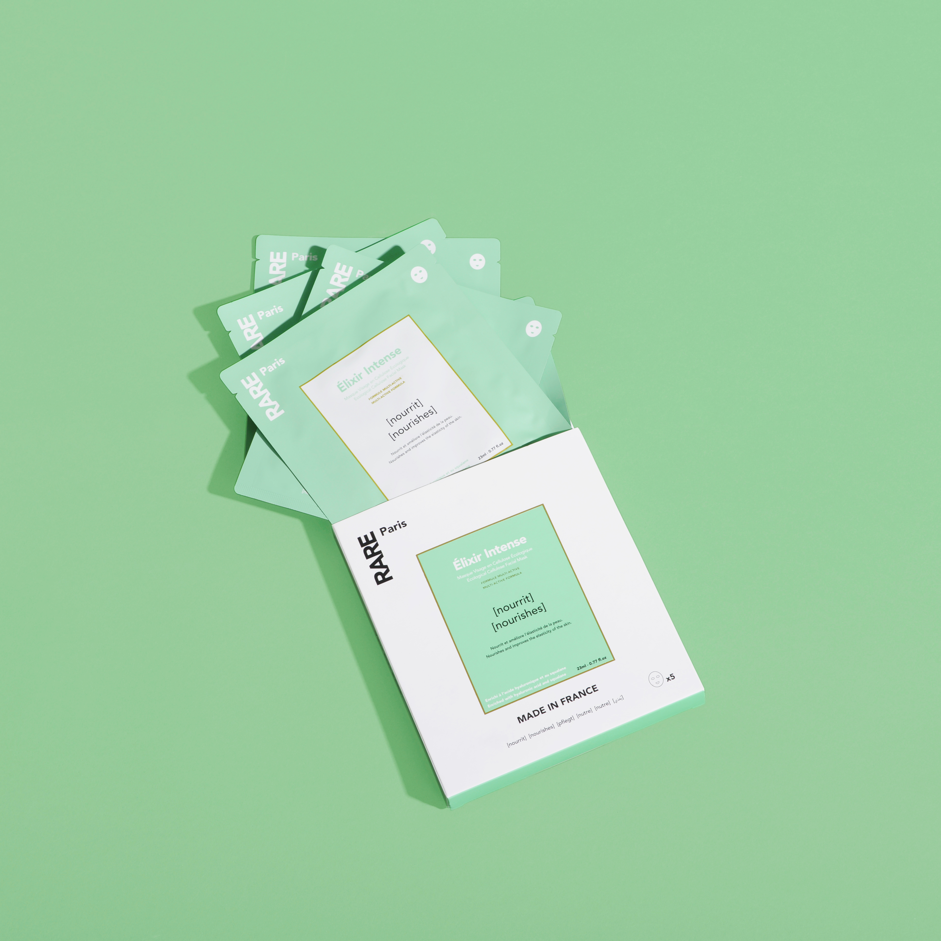 Elixir Intense Coffret Masque Visage Nourrissant x5