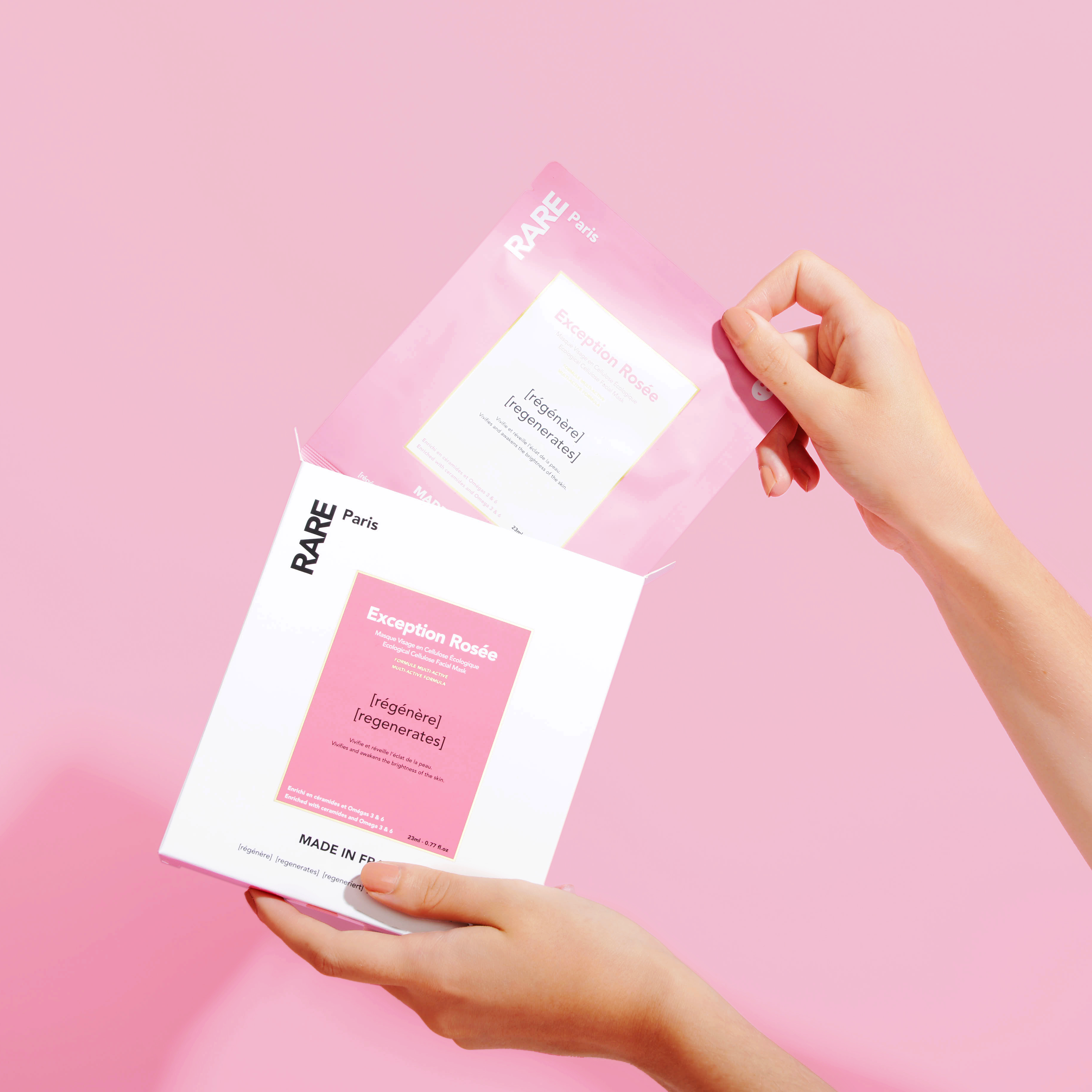 Exception Rosée Coffret Masque Visage Regénérant x5