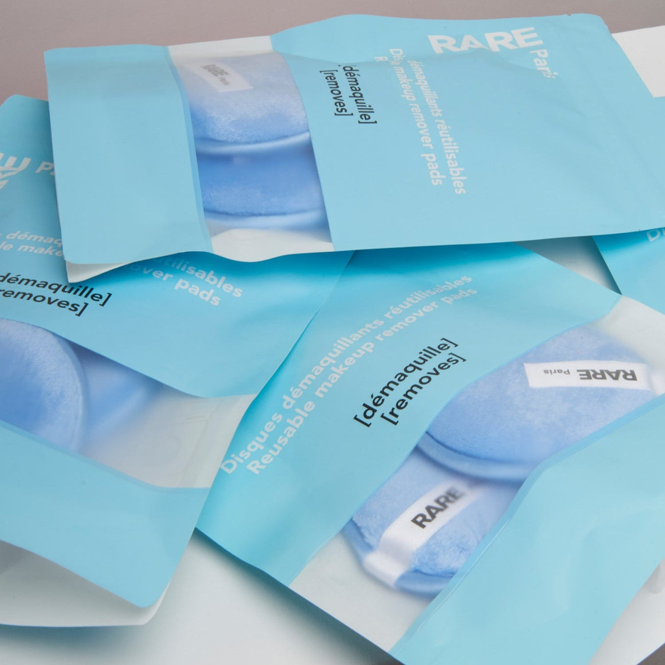 Carbone Glace Disques Démaquillants Réutilisables